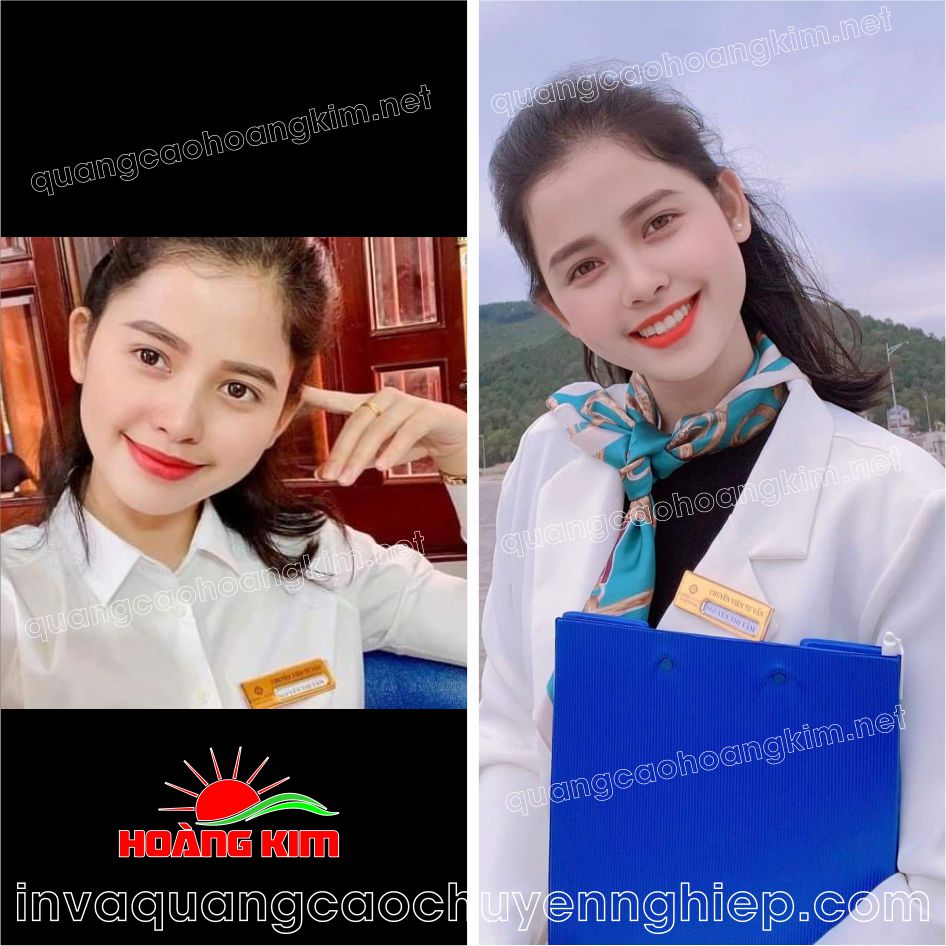 Thẻ tên cài áo thay tên tiện lợi, cực đẹp, được ưu chuộng