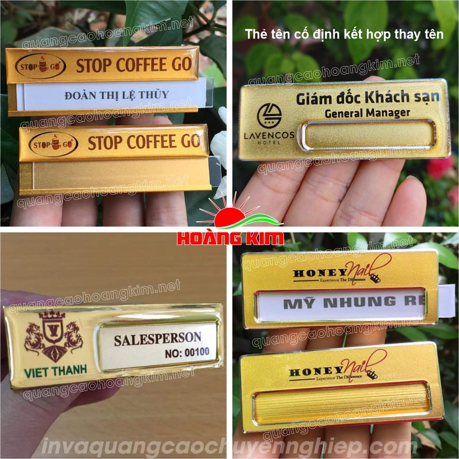MẪU BẢNG TÊN CÀI ÁO THAY TÊN